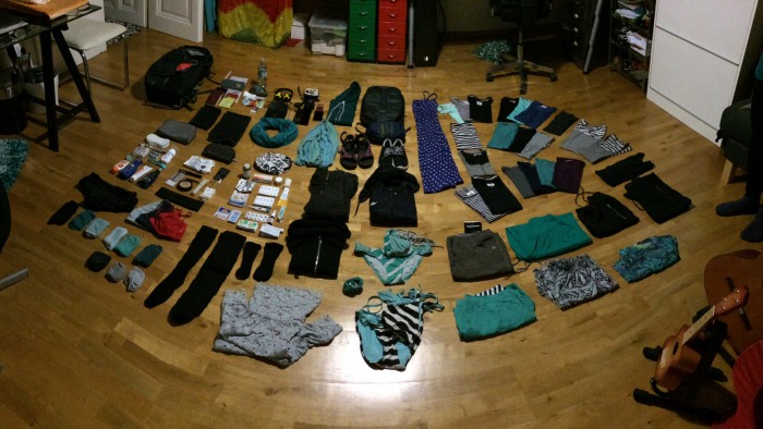 Weltreise Vorbereitungen