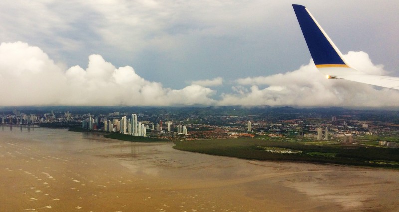 Panama City aus der Luft