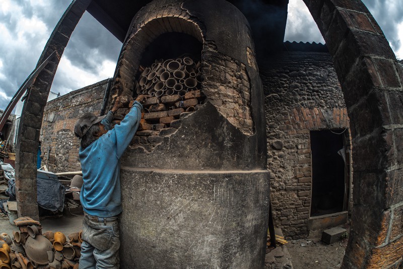 Steinofen, mal ohne Pizza