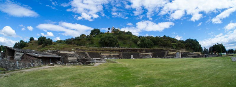Ein Teil der gigantischen Ausgrabungsstätte